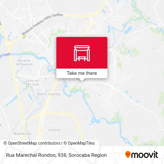 Rua Marechal Rondon, 938 map