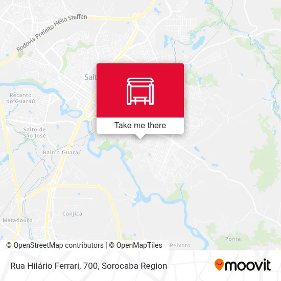 Rua Hilário Ferrari, 700 map