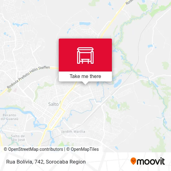 Rua Bolívia, 742 map
