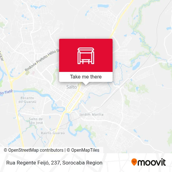 Rua Regente Feijó, 237 map