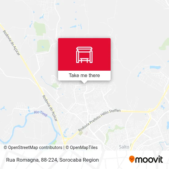 Rua Romagna, 88-224 map