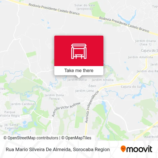 Rua Mario Silveira De Almeida map