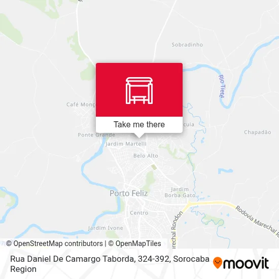 Rua Daniel De Camargo Taborda, 324-392 map