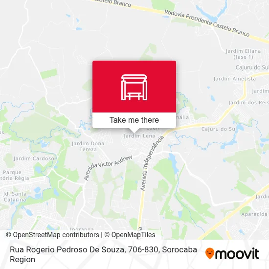 Rua Rogerio Pedroso De Souza, 706-830 map