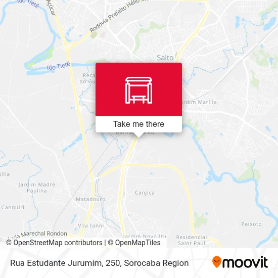 Rua Estudante Jurumim, 250 map