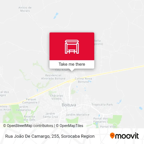 Rua João De Camargo, 255 map