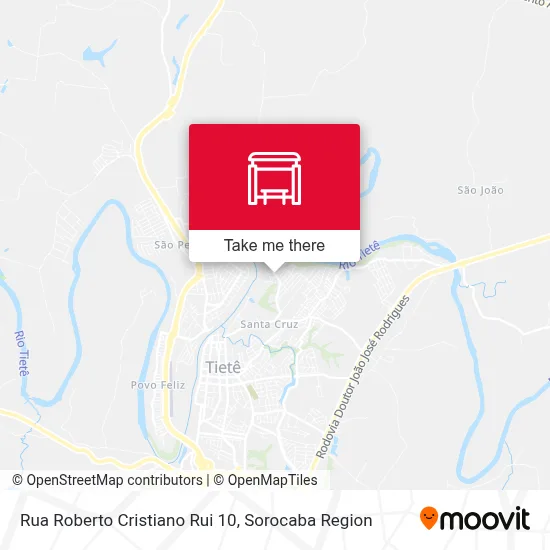 Rua Roberto Cristiano Rui 10 map
