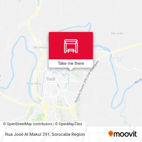 Rua José Al Makul 291 map