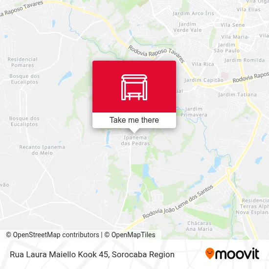 Rua Laura Maiello Kook 45 map