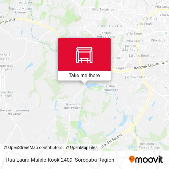 Rua Laura Maielo Kook 2409 map