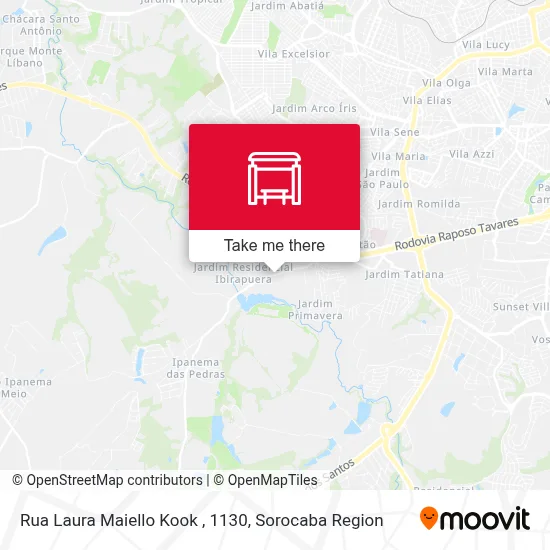 Rua Laura Maiello Kook , 1130 map