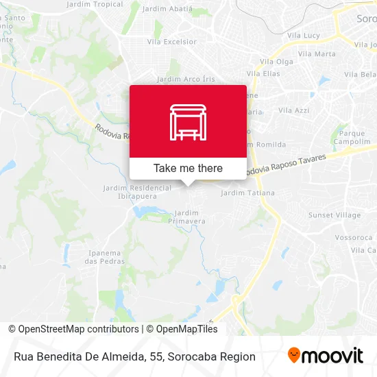 Rua Benedita De Almeida, 55 map