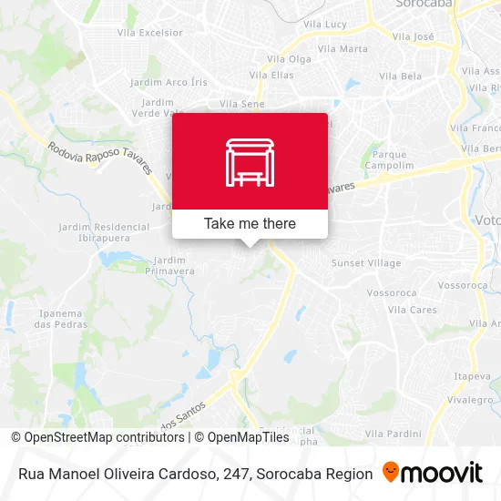 Rua Manoel Oliveira Cardoso, 247 map