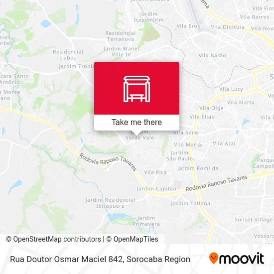 Rua Doutor Osmar Maciel 842 map