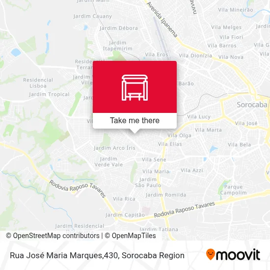 Rua José Maria Marques,430 map