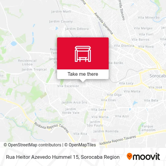 Rua Heitor Azevedo Hummel 15 map