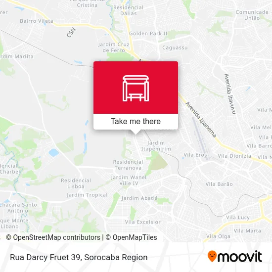 Rua Darcy Fruet 39 map
