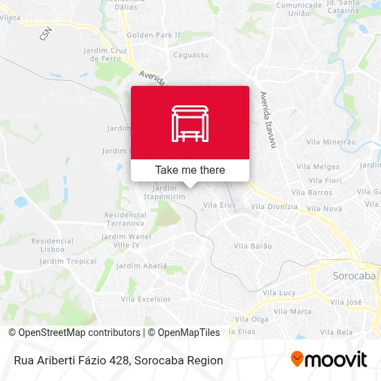 Rua Ariberti Fázio 428 map