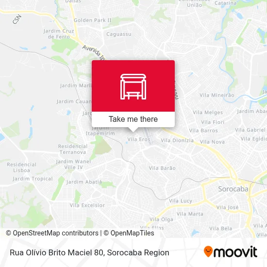 Rua Olívio Brito Maciel 80 map