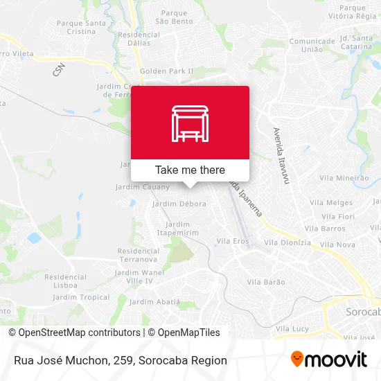 Rua José Muchon, 259 map