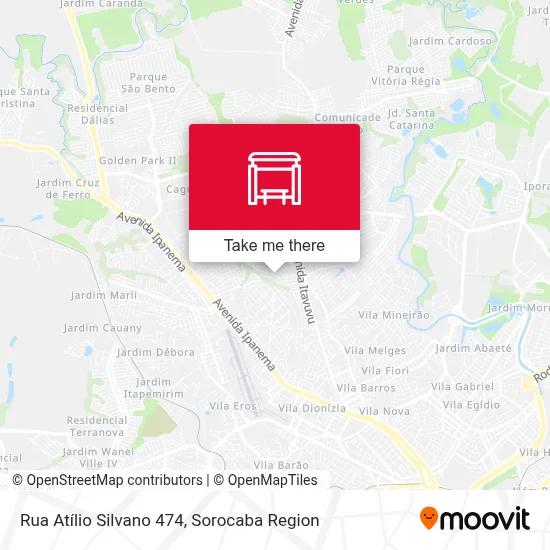 Rua Atílio Silvano 474 map