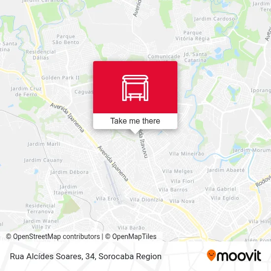 Rua Alcídes Soares, 34 map
