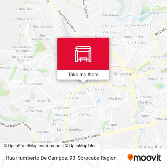Rua Humberto De Campos, 93 map