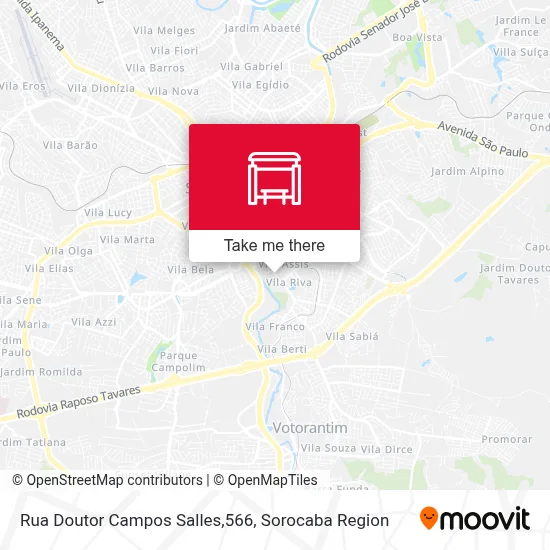 Rua Doutor Campos Salles,566 map
