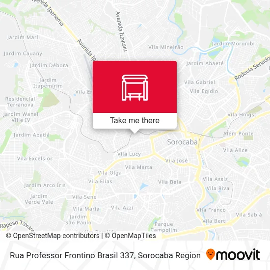 Rua Professor Frontino Brasil 337 map