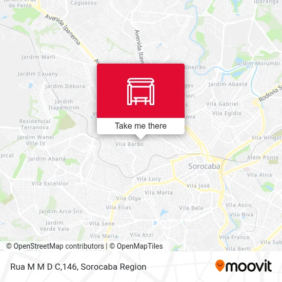 Rua M M D C,146 map