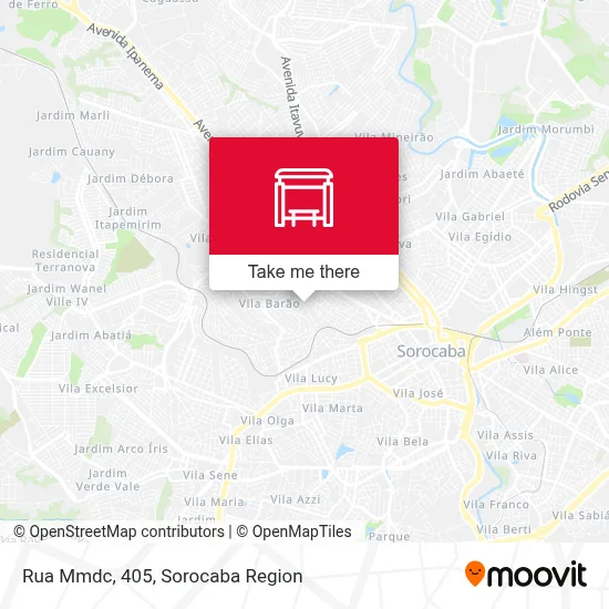 Rua Mmdc, 405 map