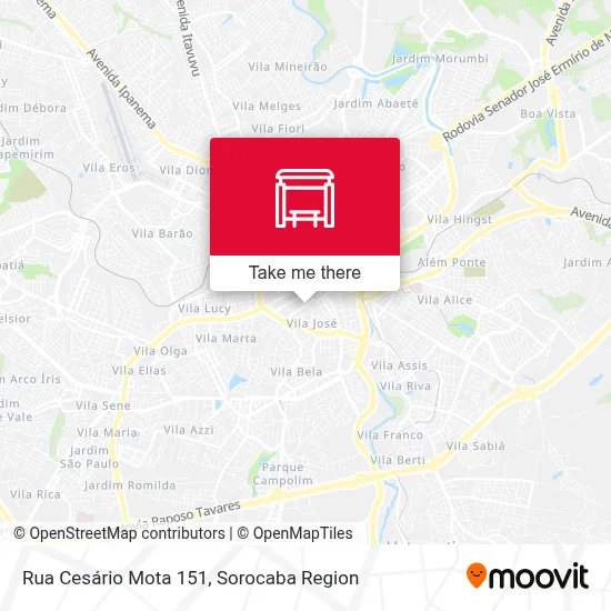 Rua Cesário Mota 151 map