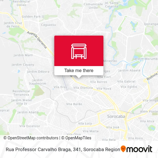 Rua Professor Carvalho Braga, 341 map