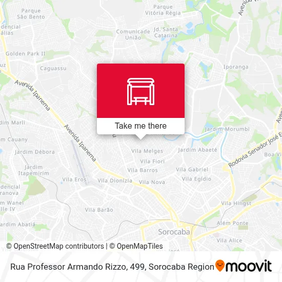 Rua Professor Armando Rizzo, 499 map