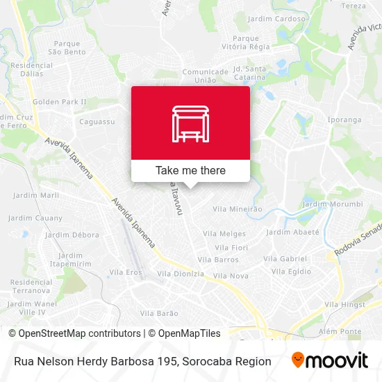Rua Nelson Herdy Barbosa 195 map