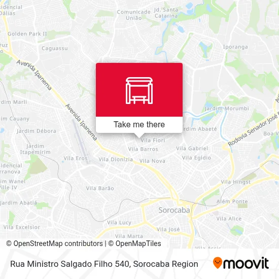 Rua Ministro Salgado Filho 540 map