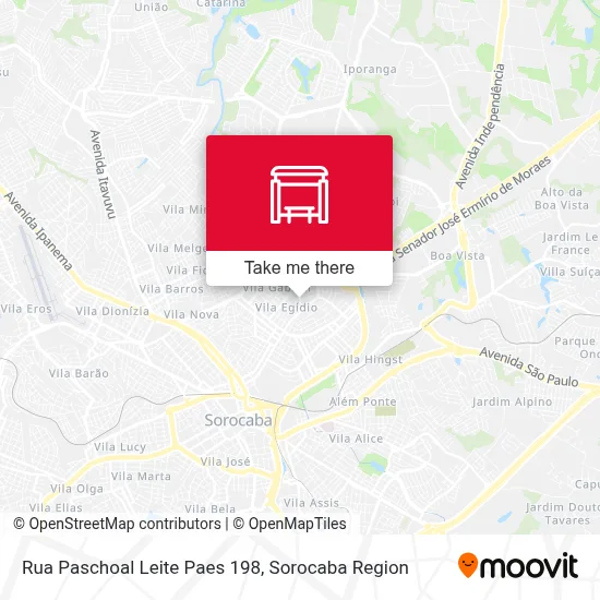 Rua Paschoal Leite Paes 198 map