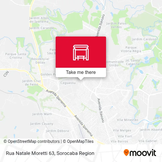 Rua Natale Moretti 63 map