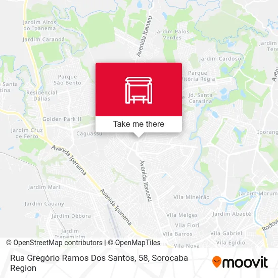 Rua Gregório Ramos Dos Santos, 58 map