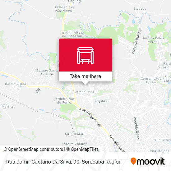 Rua Jamir Caetano Da Silva, 90 map