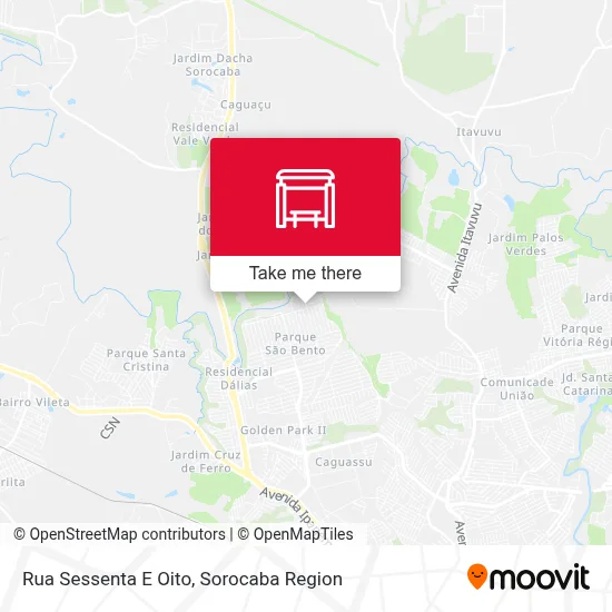Rua Sessenta E Oito map