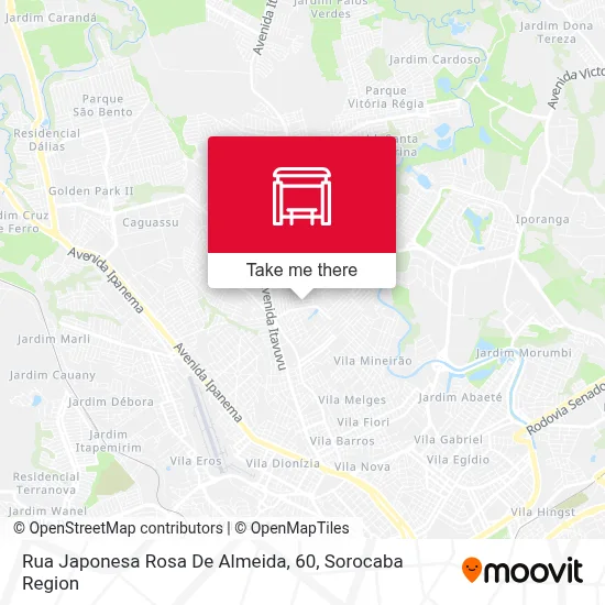 Rua Japonesa Rosa De Almeida, 60 map