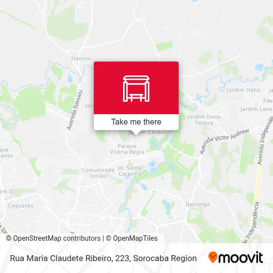 Rua Maria Claudete Ribeiro, 223 map