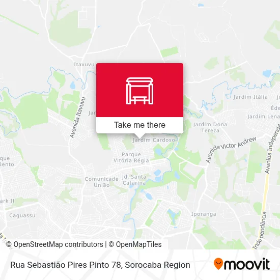 Rua Sebastião Pires Pinto 78 map