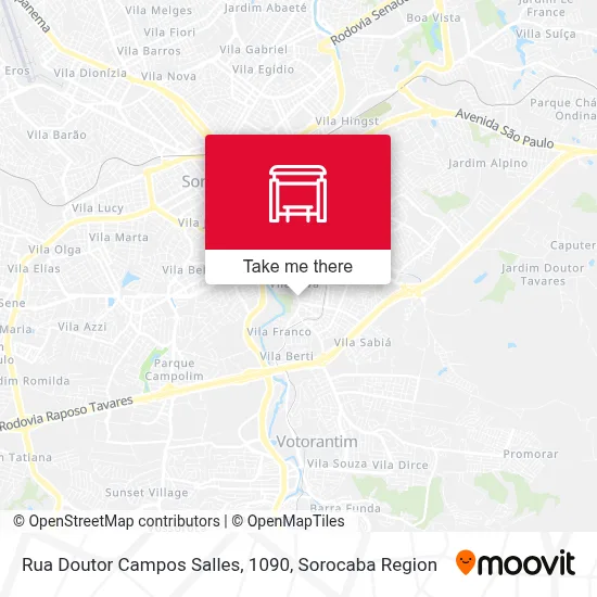 Rua Doutor Campos Salles, 1090 map