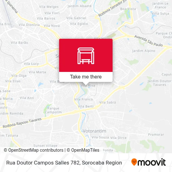Rua Doutor Campos Salles 782 map
