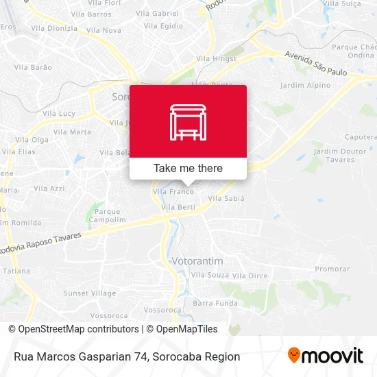 Rua Marcos Gasparian 74 map