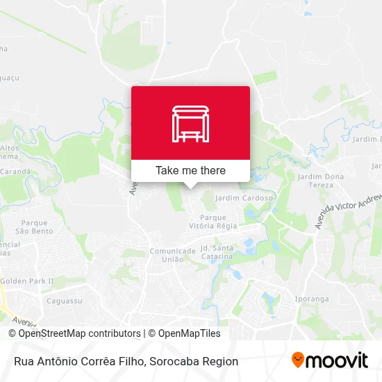 Rua Antônio Corrêa Filho map