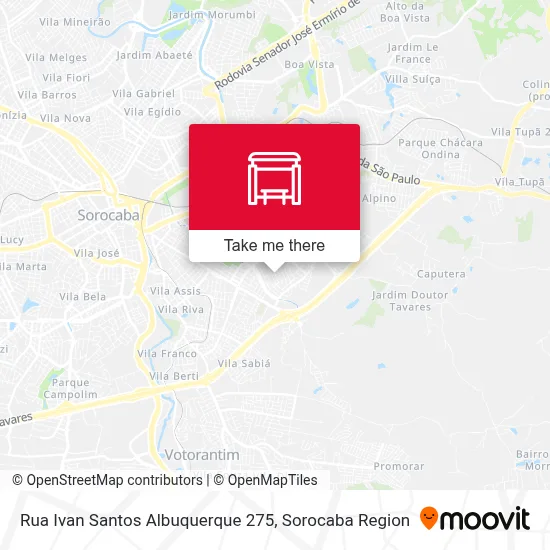 Rua Ivan Santos Albuquerque 275 map