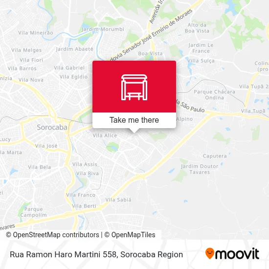 Rua Ramon Haro Martini 558 map